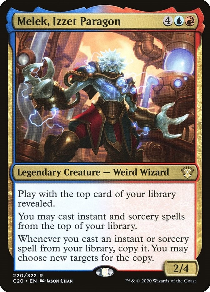 Melek Izzet Paragon (220) [C20] - MTG Single