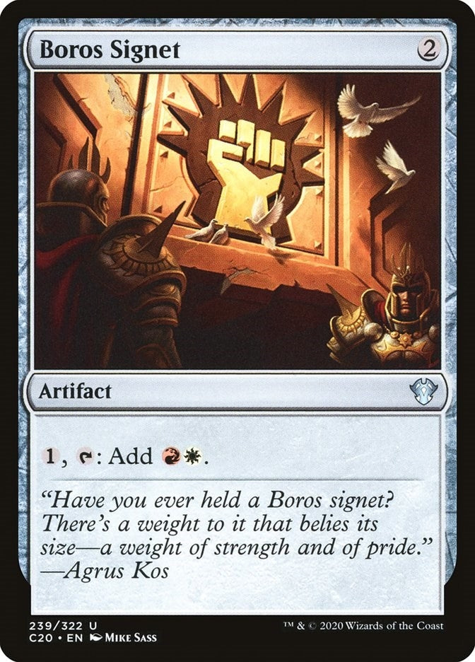 Boros Signet (239) [C20] - MTG Single