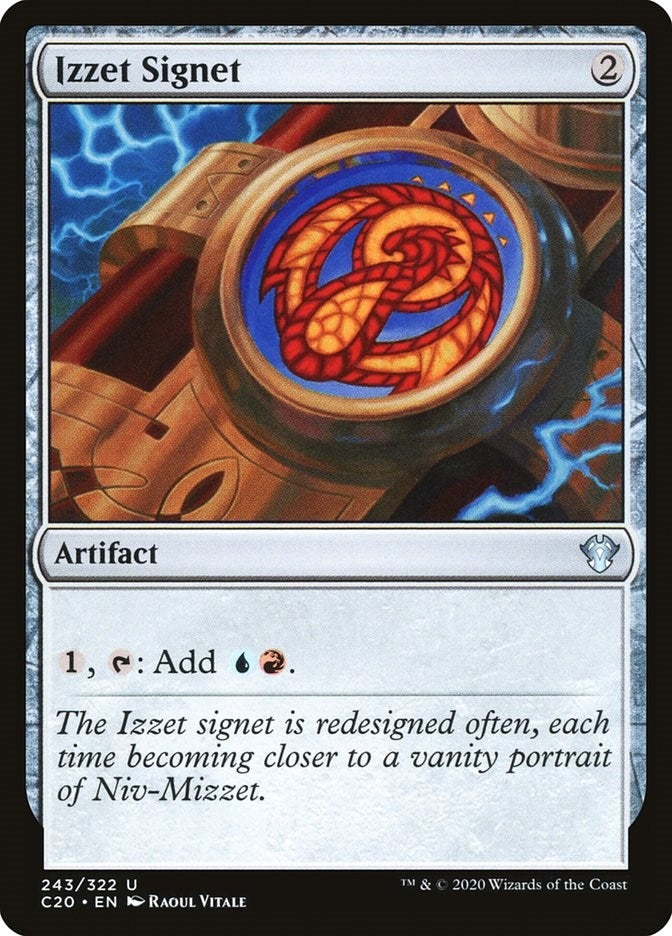 Izzet Signet (243) [C20] - MTG Single