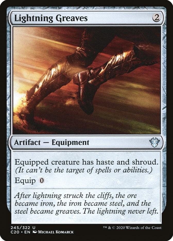 Lightning Greaves (245) [C20] - MTG Single