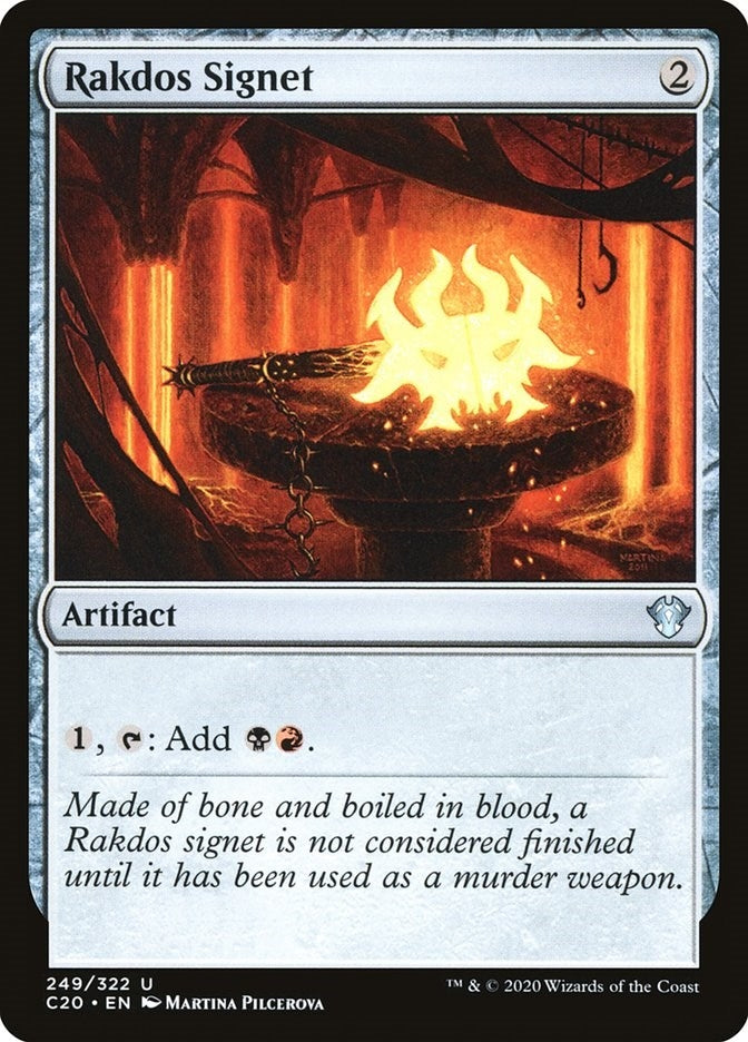 Rakdos Signet (249) [C20] - MTG Single