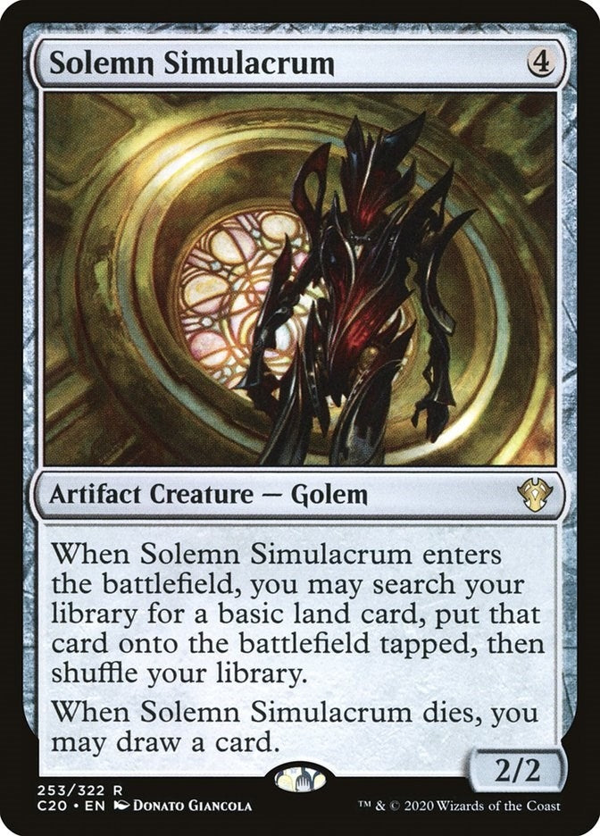 Solemn Simulacrum (253) [C20] - MTG Single