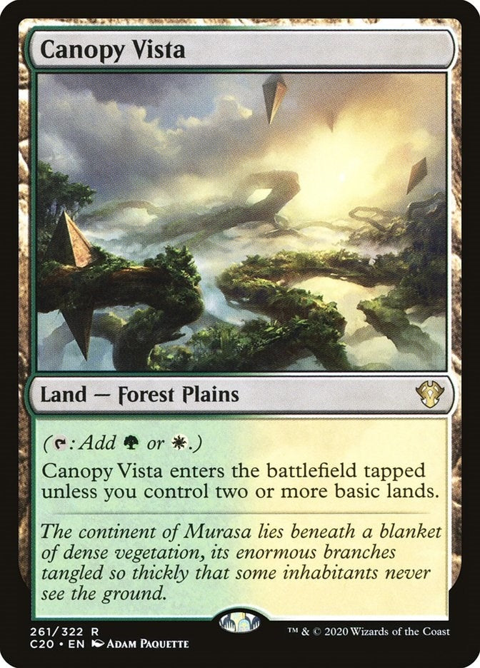 Canopy Vista (261) [C20] - MTG Single