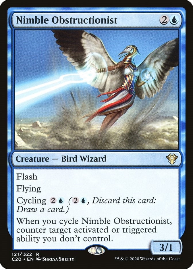 Nimble Obstructionist (121) [C20] - MTG Single