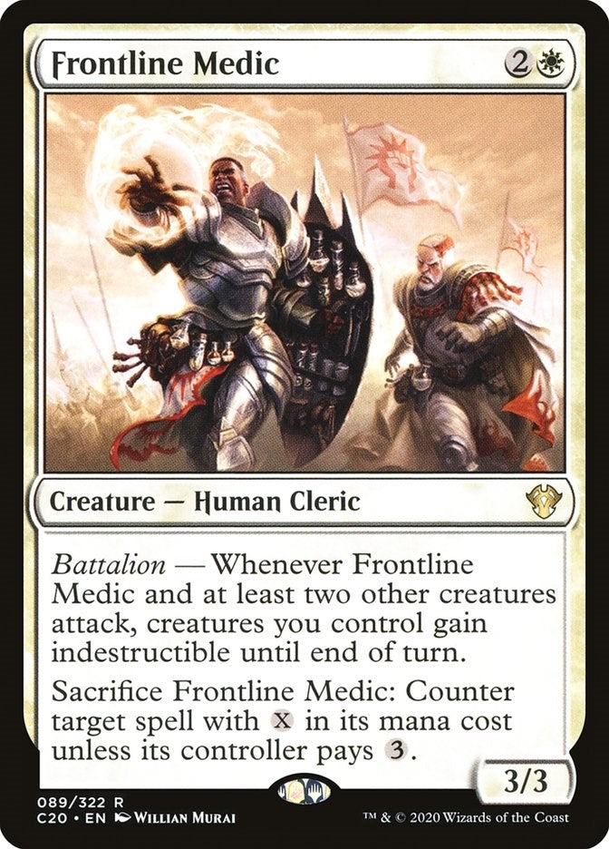 Frontline Medic (89) [C20] - MTG Single