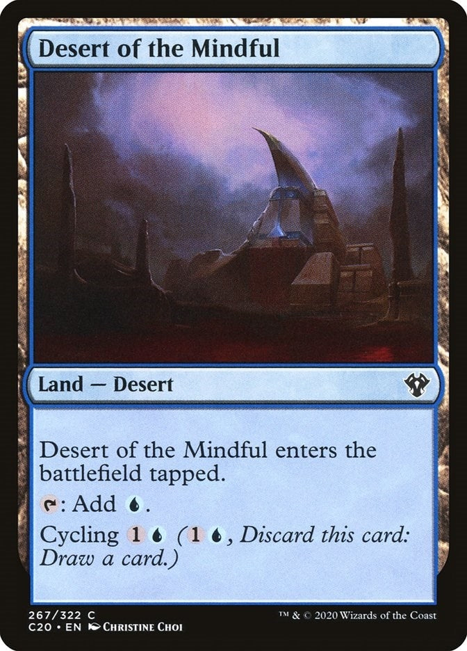 Desert of the Mindful (267) [C20] - MTG Single