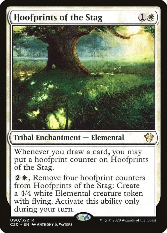 Hoofprints of the Stag (90) [C20] - MTG Single