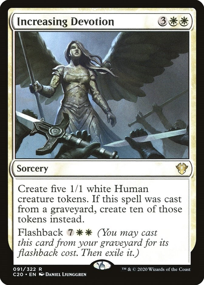 Increasing Devotion (91) [C20] - MTG Single