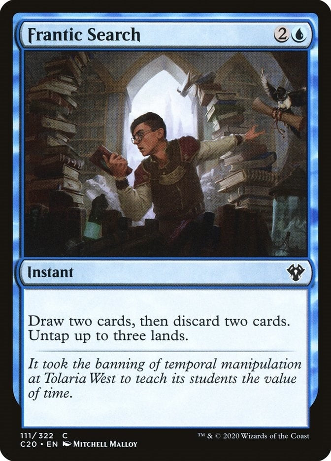 Frantic Search (111) [C20] - MTG Single