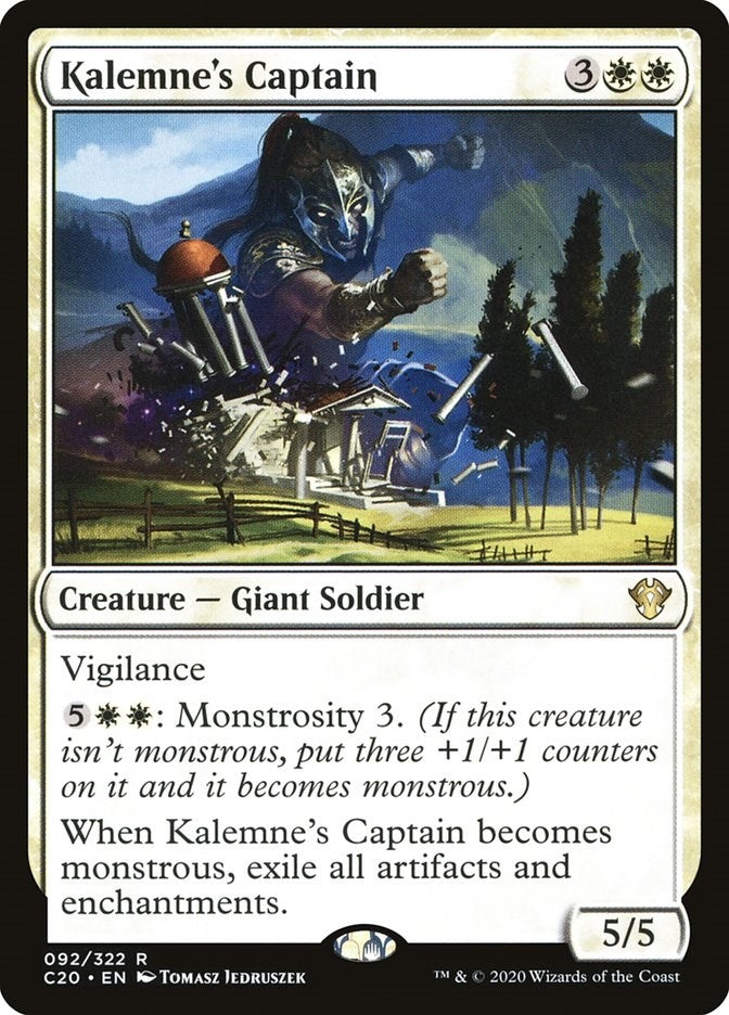 Kalemne’s Captain (92) [C20] - MTG Single