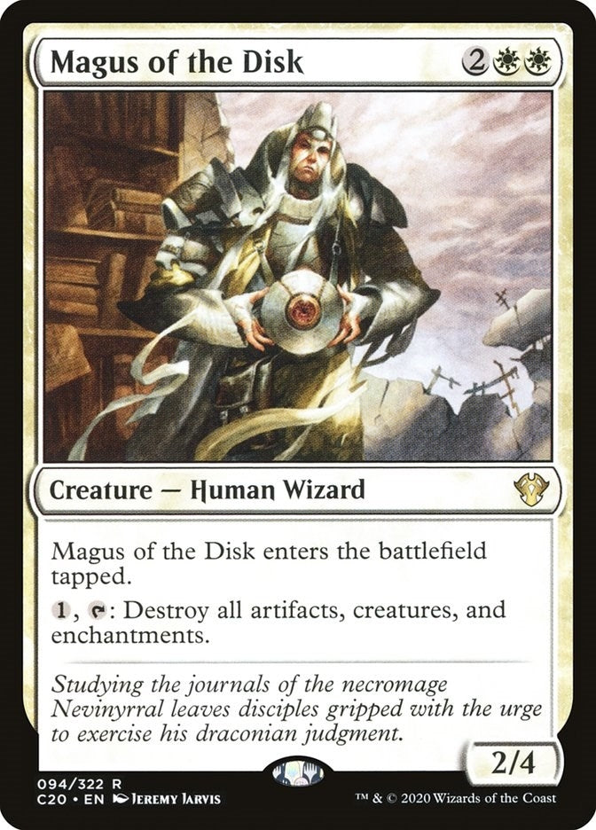 Magus of the Disk (94) [C20] - MTG Single