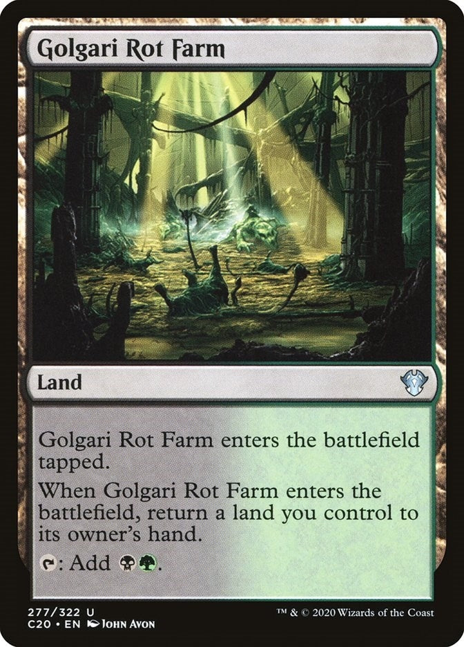 Golgari Rot Farm (277) [C20] - MTG Single