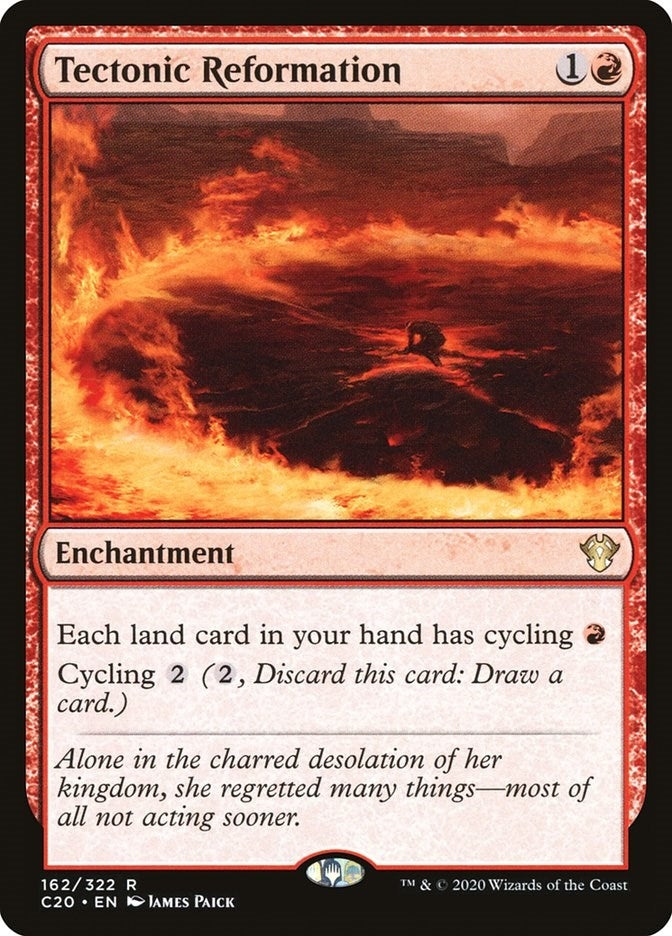 Tectonic Reformation (162) [C20] - MTG Single