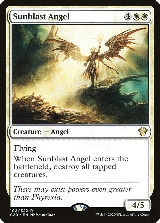 Sunblast Angel (102) [C20] - MTG Single