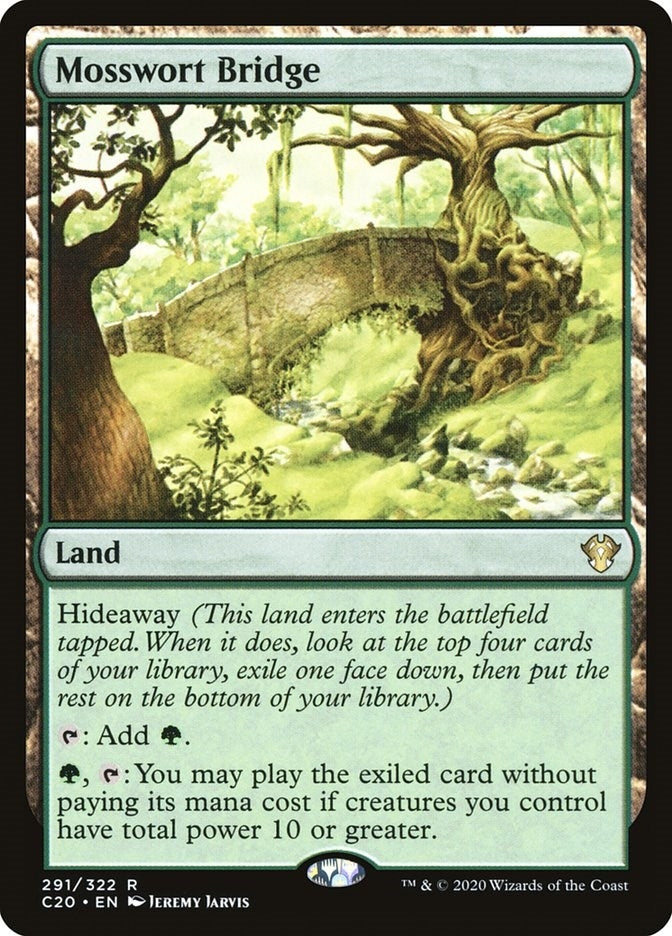 Mosswort Bridge (291) [C20] - MTG Single