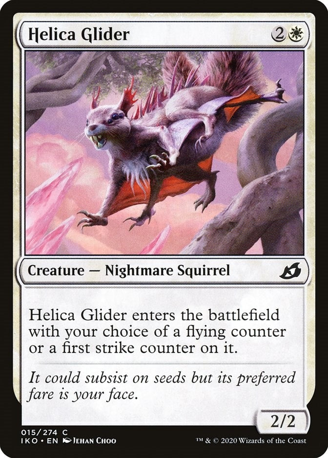 Helica Glider (15) [IKO] - MTG Single