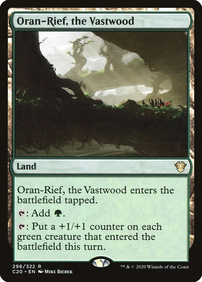 Oran-Rief the Vastwood (296) [C20] - MTG Single