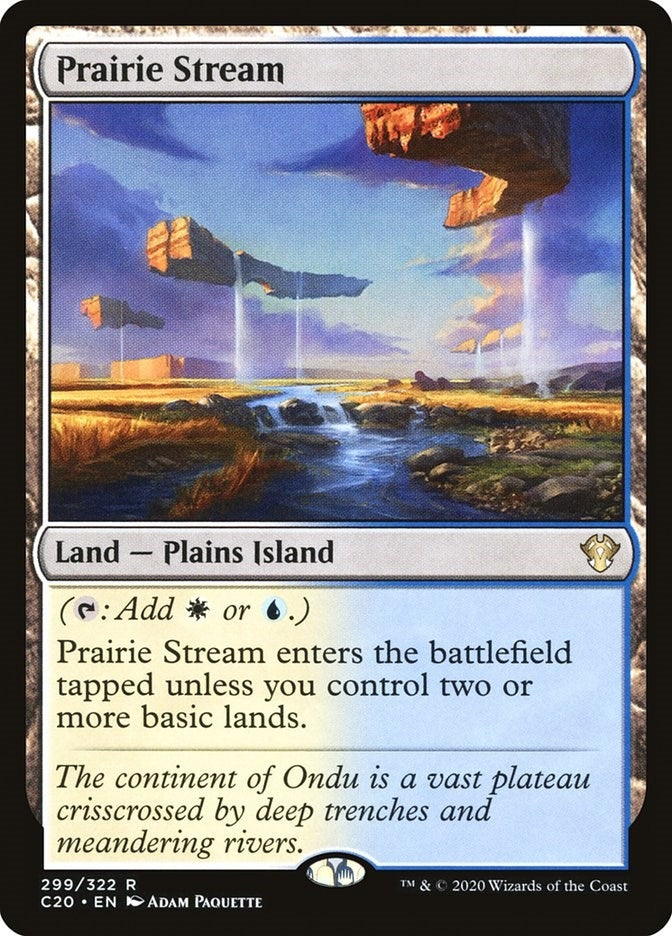 Prairie Stream (299) [C20] - MTG Single