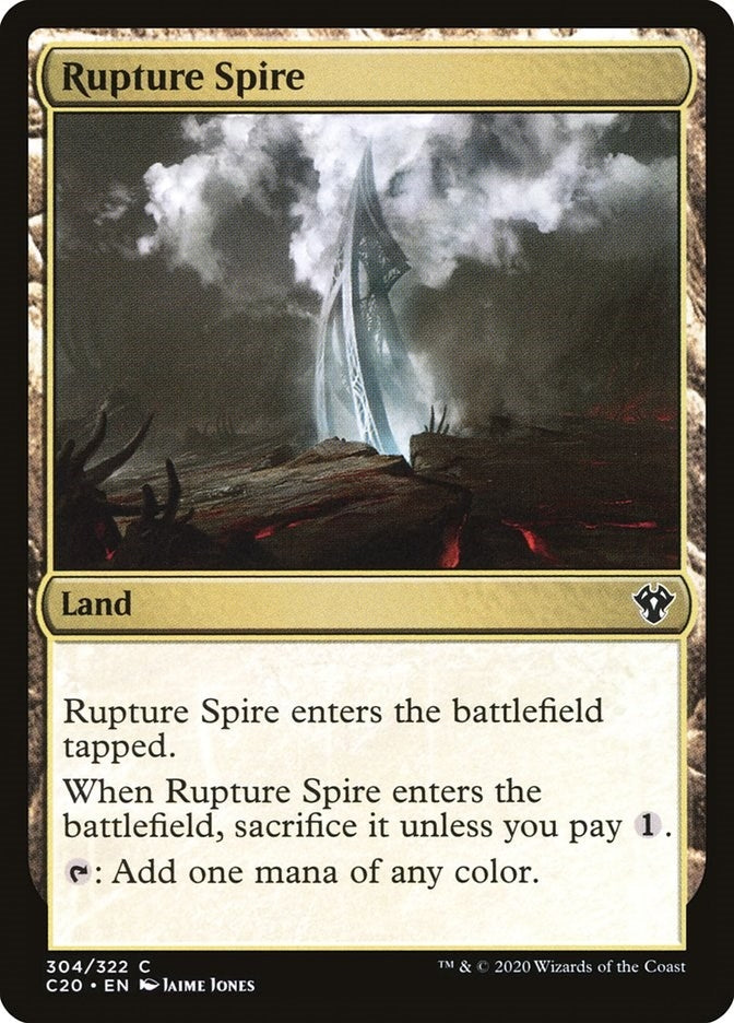 Rupture Spire (304) [C20] - MTG Single