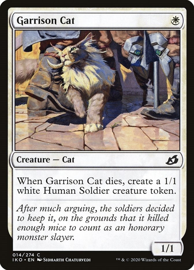 Garrison Cat (14) [IKO] - MTG Single
