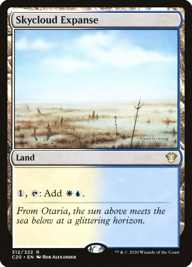 Skycloud Expanse (312) [C20] - MTG Single