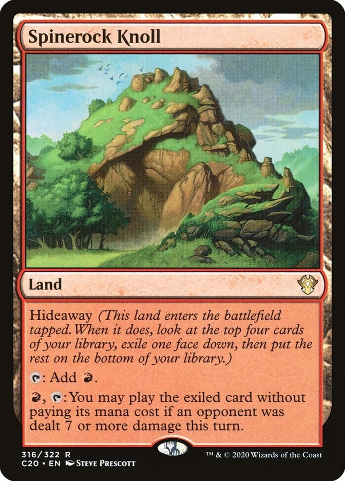 Spinerock Knoll (316) [C20] - MTG Single