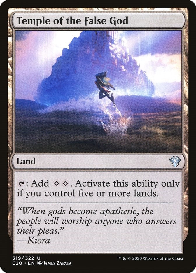 Temple of the False God (319) [C20] - MTG Single