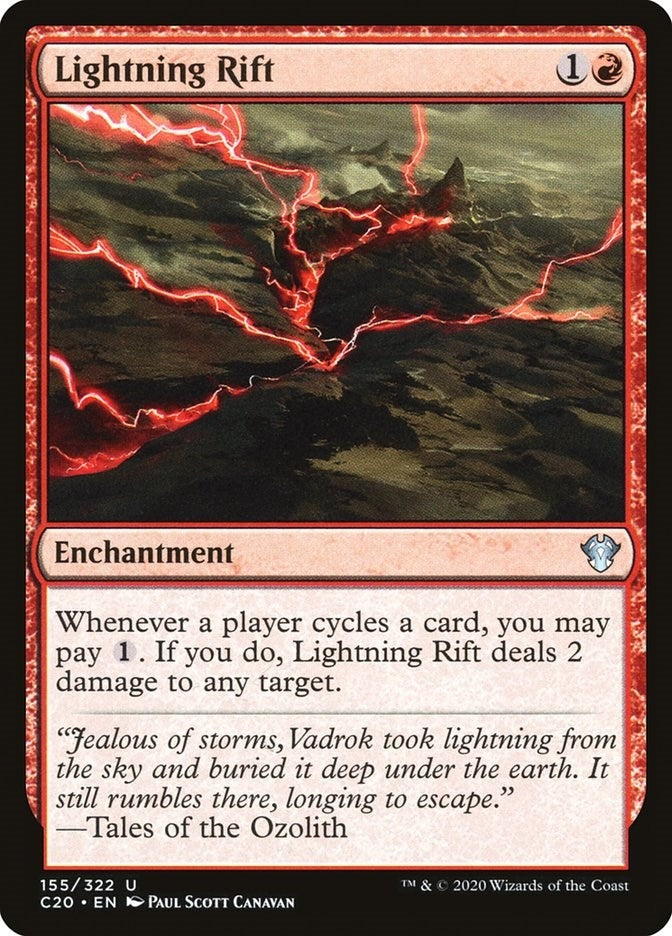 Lightning Rift (155) [C20] - MTG Single
