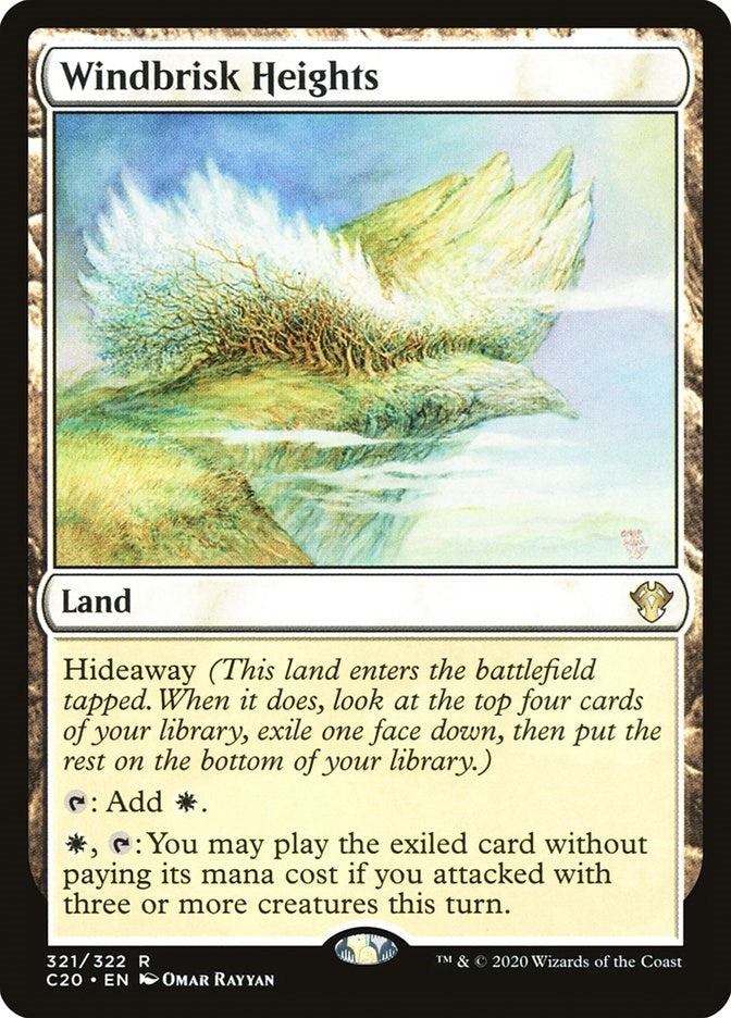 Windbrisk Heights (321) [C20] - MTG Single