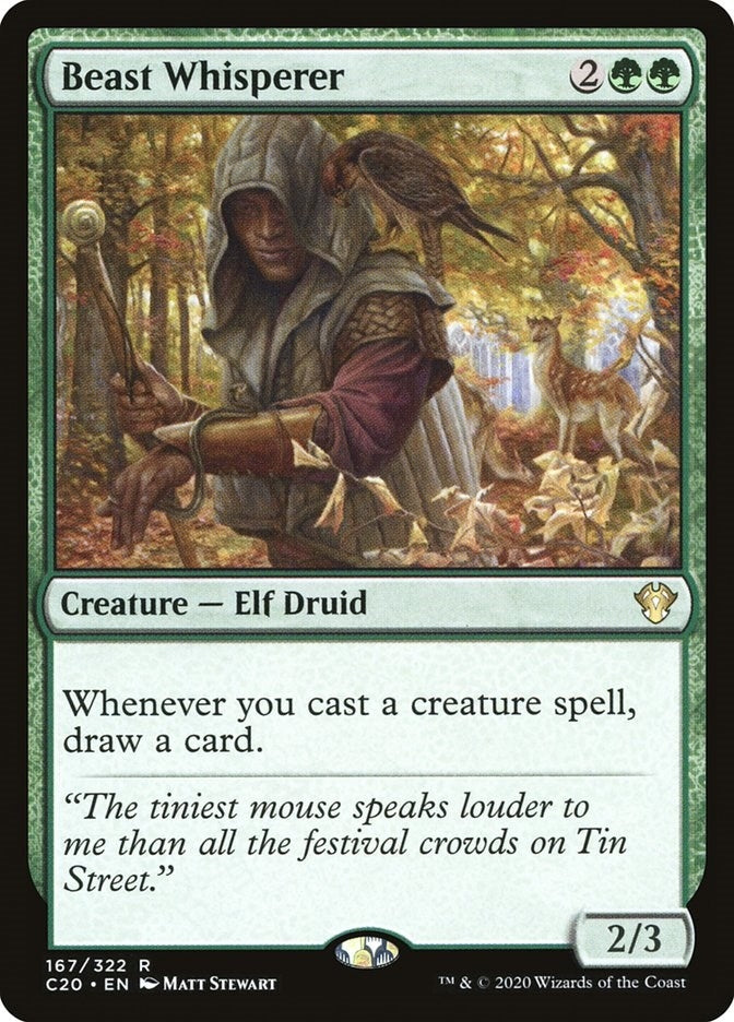Beast Whisperer (167) [C20] - MTG Single