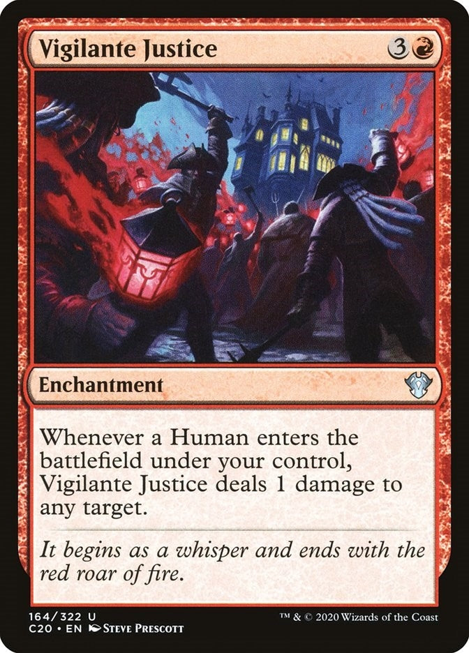 Vigilante Justice (164) [C20] - MTG Single