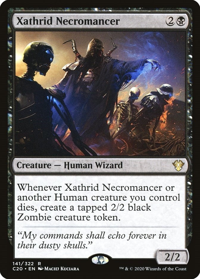 Xathrid Necromancer (141) [C20] - MTG Single