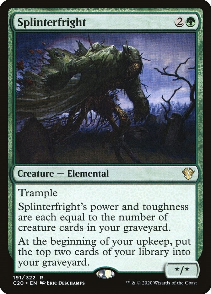 Splinterfright (191) [C20] - MTG Single