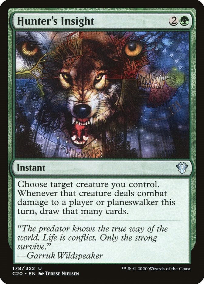 Hunter’s Insight (178) [C20] - MTG Single