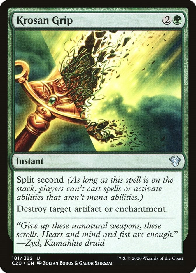 Krosan Grip (181) [C20] - MTG Single