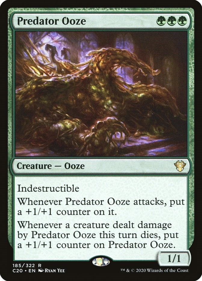 Predator Ooze (185) [C20] - MTG Single