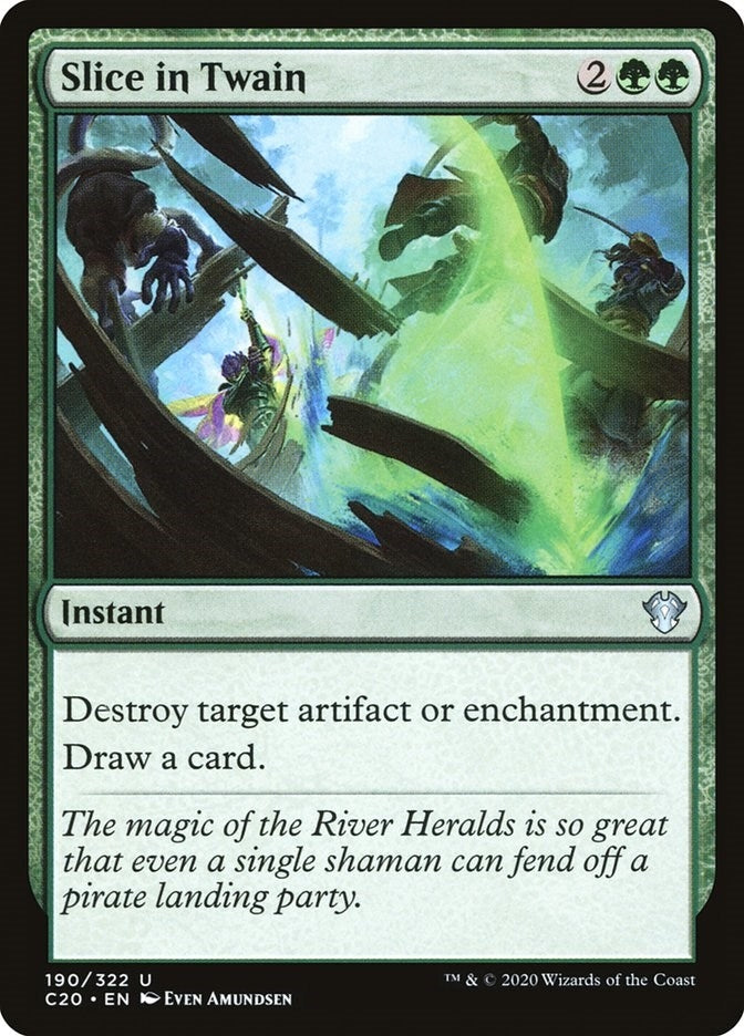 Slice in Twain (190) [C20] - MTG Single