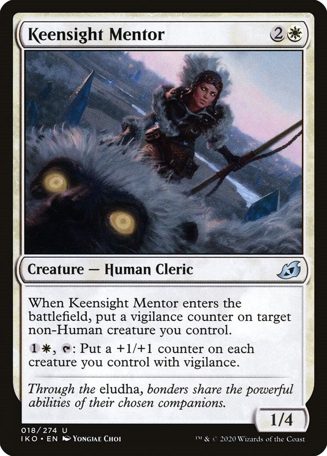 Keensight Mentor (18) [IKO] - MTG Single