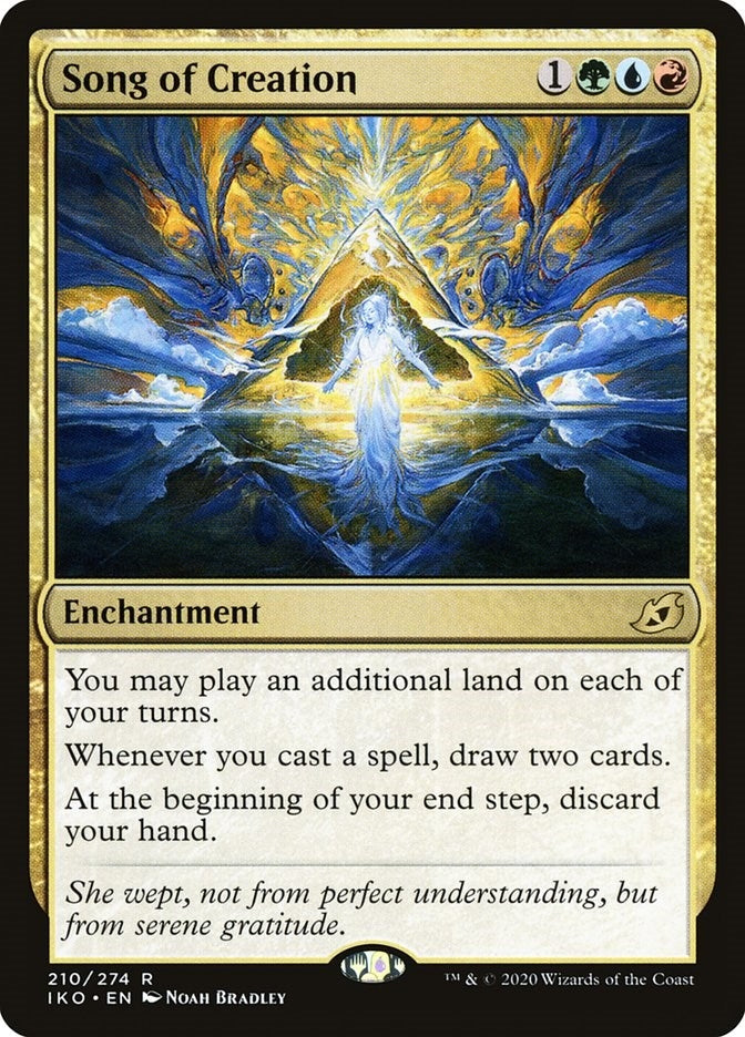 Song of Creation (210) [IKO] - MTG Single