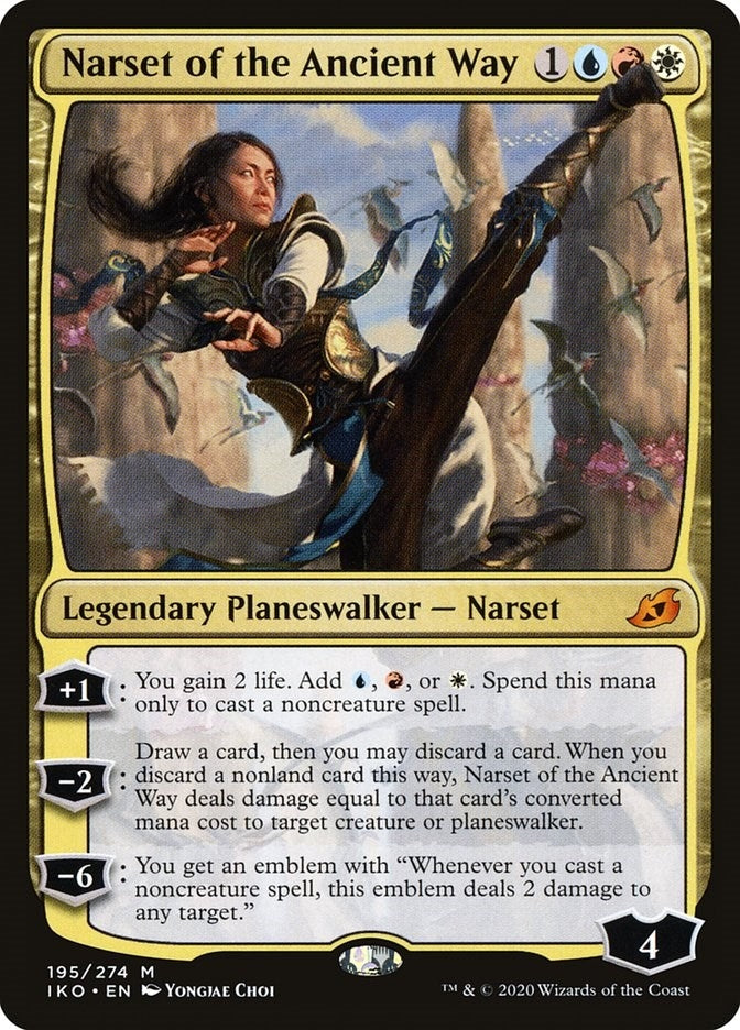 Narset of the Ancient Way (195) [IKO] - MTG Single
