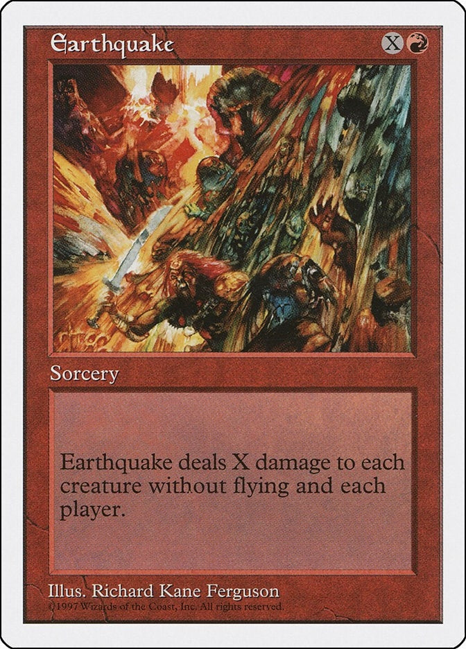 Earthquake [5ED] - MTG Single
