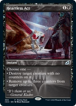 Heartless Act (366) [PPIKO] - MTG Single
