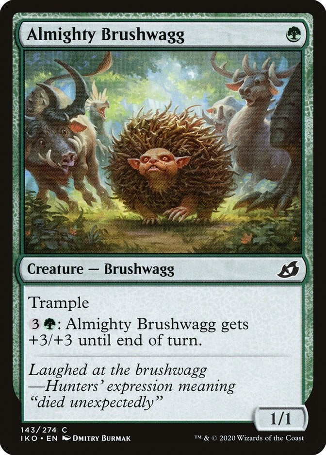 Almighty Brushwagg (143) [IKO] - MTG Single