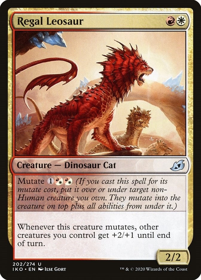 Regal Leosaur (202) [IKO] - MTG Single