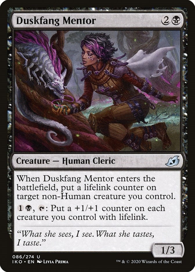 Duskfang Mentor (86) [IKO] - MTG Single