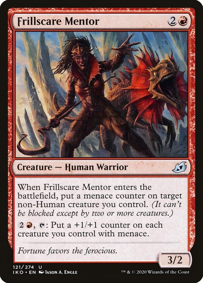 Frillscare Mentor (121) [IKO] - MTG Single
