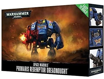 Warhammer: 40K - Easy To Build Space Marine Primaris Redemptor Deadnought [PLAS] - Warhammer Box Sets Sealed