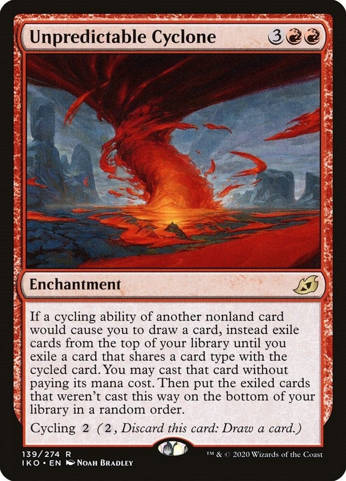 Unpredictable Cyclone (139) [IKO] - MTG Single