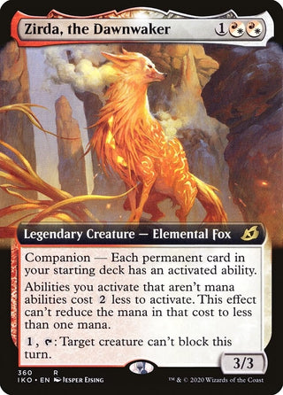 Zirda the Dawnwaker (Extended Art) (360) [IKO] - MTG Single