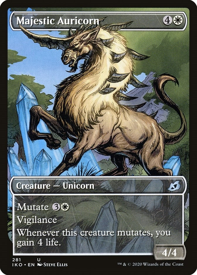 Majestic Auricorn (Showcase) (281) [IKO] - MTG Single